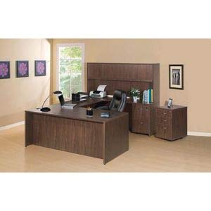 Lorell Essentials Lateral File, Walnut Top, Laminate Top #TOP1