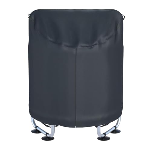 Cubierta para trampolín - Dosel plegable con cortavientos, fundas resistentes, cubiertas para cama de salto, cubierta protectora redonda para cama elástica para el cuidado del mantenimiento