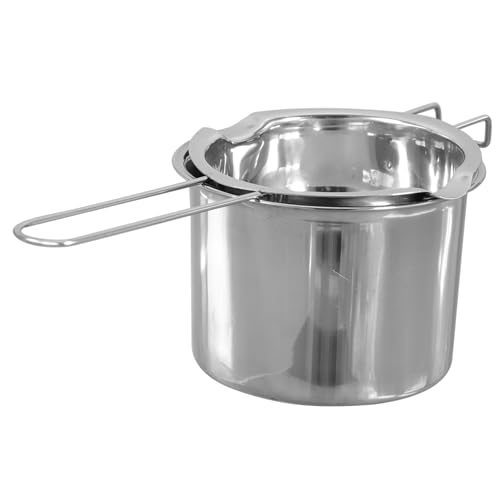 Zerodeko 304 Steel Cheese Boiler Double Boiler Pot Set for Chocolate Melting Baking Butter Pot