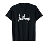 Unterschrift von Präsident Donald J Trump T-Shirt