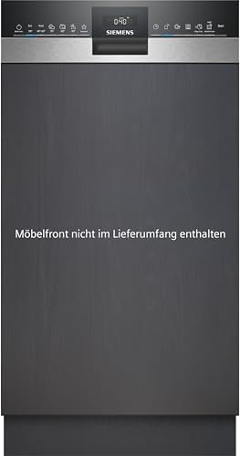 Unterbau Geschirrspüler 60 Cm Edelstahl Mit Besteckschublade Siemens SR45ZS10ME, iQ500 Smarter Geschirrspüler Unterbau, 45 cm breit