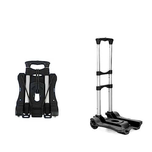 Chariot à Deux Roues brouette Pliable Robuste de 35 kg, Chariot à Bagages Pliant Portable for Les achats de Voyage à Domicile YIJIAN