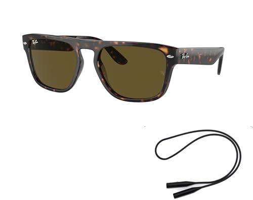 Ray-Ban RB4407 Sunglasses Bundle: RB 4407 135973 Havana Dark Brown and Universal Anti-slip Silicone Leash2