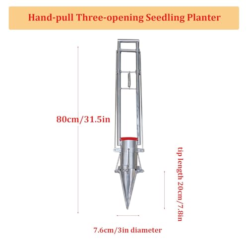 Herramienta Manual para Trasplante de Plantas con Mango Largo miniatura 2