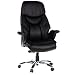 Produktbild hjh OFFICE 608210 XXL Chefsessel PRADO Kunstleder Schwarz Bequemer Bürosessel mit dicker Polsterung, hohe Rückenlehne