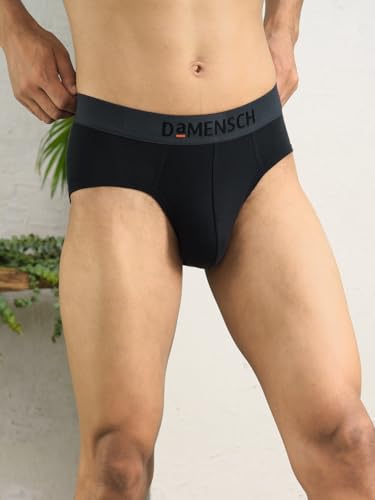Image of DAMENSCH Men's Regular Fit Solid Brief