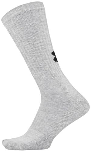 Image of Under Armour Unisex Adult Training Cotton Crew Socks (Multipairs)