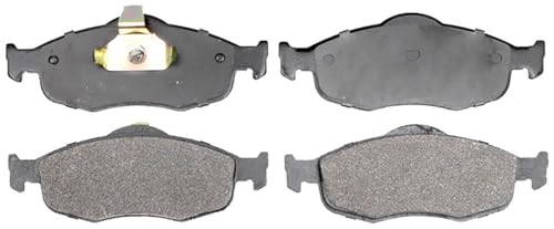 Plaquettes de frein ACDelco 14D648M semi-métalliques pour l'essieu avant de votre voiture