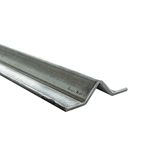 SCHARTEC Rail de sol pour portail coulissant avec rainures en V - Différentes longueurs - Rail de sol - Pour extérieur - Profil extérieur - Portail de cour,...