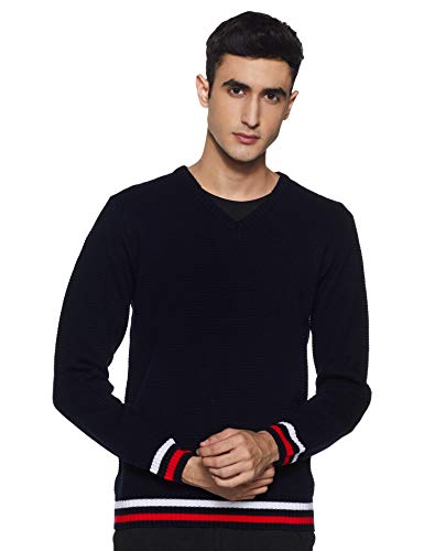 Image of Amazon Brand - Symbol Men's Acrylic Round Neck Casual Sweater