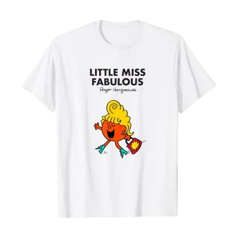 Mr. Men Little Miss Fabulous T-Shirt Cover