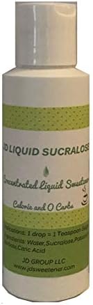JD Liquid Sucralose (4 fl oz) Concentrated Liquid Sweetener image 4