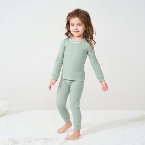Image of pureborn Baby Pajamas Set Toddler Snug Fit Cotton Sleepwear 2pcs 12M-7Y