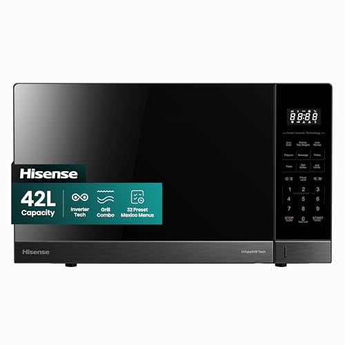 Hisense 42 Liters Large Microwave Oven and Grill Combo for K...