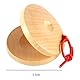 Sarini 4Pcs Holz Kastagnetten Finger Clackers Clappers Bildung Clappers Percussion Instrumente Mini Clap