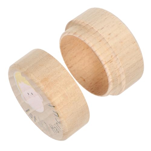 VICASKY Wooden Haircut Keepsake Box Haircut Storage Holder for Boys and Girls'