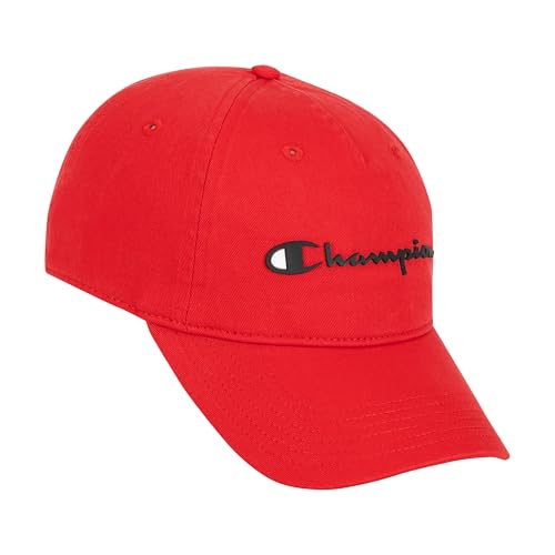 Image of Champion Men's Hat, Classic Twill Hat, Cotton, Baseball Cap for Men With Leather Back Strap