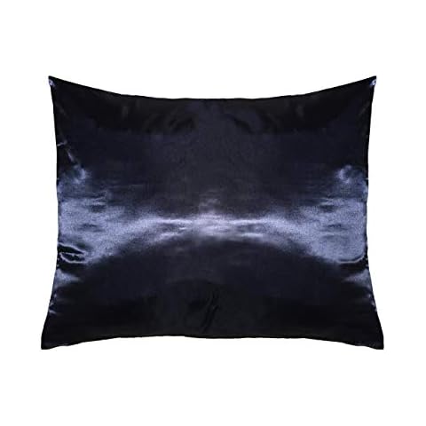 Betty Dain Satin Pillowcase, Single, Navy Cover