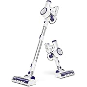 ORFELD Cordless Vacuum Cleaner, 20000Pa Powerful Suction Stick Vacuum Cleaner, 200W Digital Motor Vacuum Cleaner, with Unique Air Outlet HEPA, Suitable for Hard Floor Carpet Hair