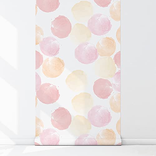 Magic-Stick papier peint autocollant meuble pastel dot circle 208x146 - 5
