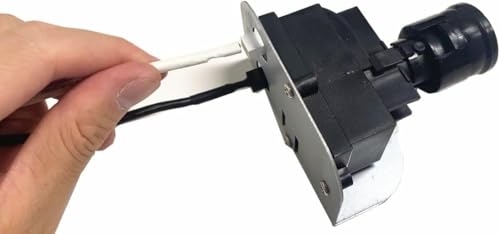 Image of SafBbcue Grill Igniter 80475 for Weber Q120 Q220 Series Grills Switch Electronic 2-Outlet Ignition Push Button Kit Igniter Parts for Weber 516002 516501 566002 566801 567798 Gas Grill