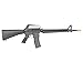 BBTac M16 Airsoft Rifle Vietnam War Replica | Spring-Powered Full-Size Gun for Military Simulation, Outdoor Battles & Collection | Realistic High FPS Airsoft Long Range for Beginners & Veterans