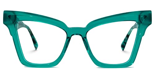 Image of Zeelool Vintage Cat Eye Blue Light Blocking Glasses for Women Andrea JGA305500