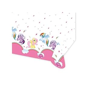 Amscan International 1,2 x 1,8 m My Little Pony plastic tafelkleden
