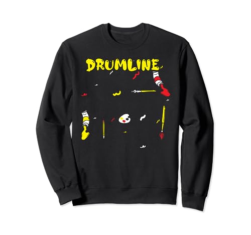 Pasión de arte rítmico: Drumline - Arte Refranes Sudadera