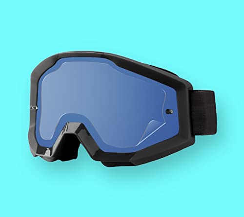 Ripclear Oakley Airbrake Mx Lens Protector Tear Off Alternative (Universal Size Fits All Oakley Goggles) Reduce Waste Military Grade Dirt Bike/Atv/Moto Goggle Lens Protectors Crystal Clear 2-Pack #TOP4