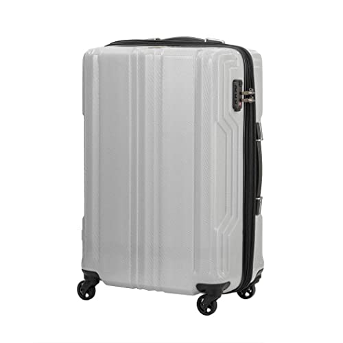 LEGEND WALKER BLADE-Ultralight PC Fiber Luggage 26-inch, White Carbon, 5604-59-WHCB