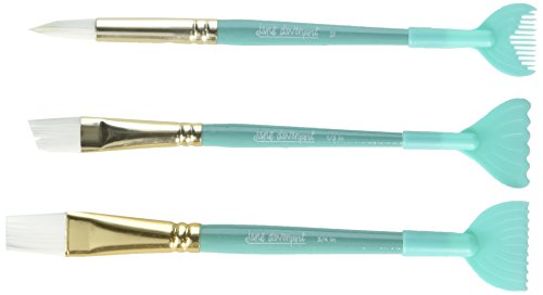 AMERICAN CRAFTS 320578 Jane Davenport Mermaid Texture Brushes