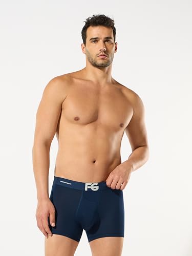 Image of ESSA Men's Ultra-Soft Modal Trunk Underwear | Moisture-Absorption with 4-Way Stretch | Breathable Contour Pouch, Microfiber Waistband with Spandex