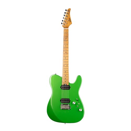 EART TL-380 Professional Electric Guitar for Versatile Players | Roasted Maple Neck & Fingerboard...