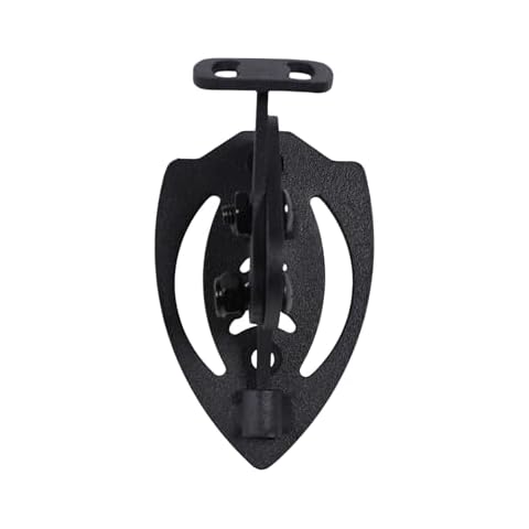 Skull Hooker Bone Bracket European Trophy Mount – Perfect Kit for Hanging and Mounting Capped Skulls for Display , Black Cover