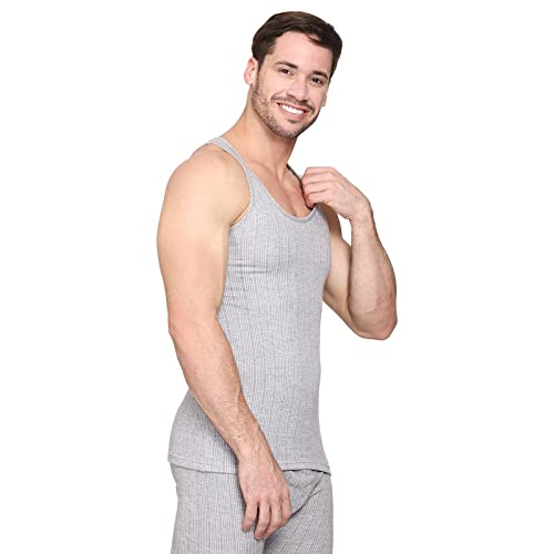 Image of NEVA Mens Thermal Round Neck Full Sleeves | Warmth and Comfort for Cold Weather | Winter Base Layer | Offers a Classic Look|Casual wear| Full Sleeves