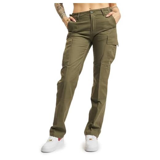 Brandit Ladies BDU Ripstop Trouser Pantalons, Li.woodlan, 28 Femme