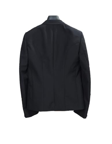 Men's Notch Lapel Blazer One Button Suit Jacket Formal Party Tuxedo Coat3