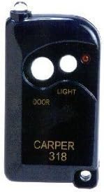 Carper CX-318 Garage Mini Remote - Allstar Compatible - 2position