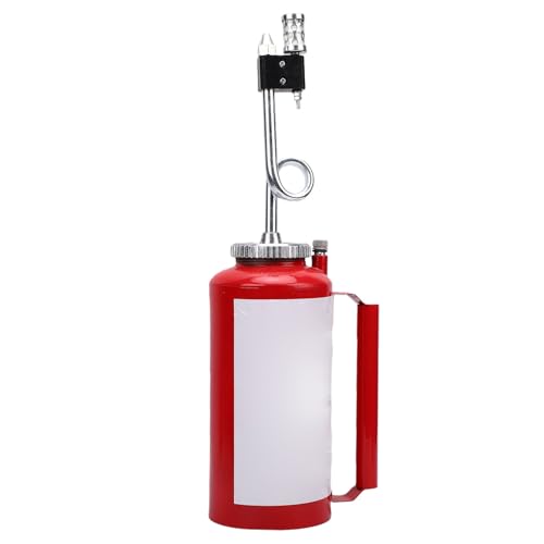 Vikye Drip Torch 5L Cast Iron Double Bottom Ignition Tool with Large Filling Port and Check Valve for Forestry Wilderness