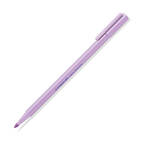 Staedtler 362 C-620. Rotulador fluorescente Textsurfer Triplus Pastel y Vintage. Caja con 10 Marcadores de color lavanda