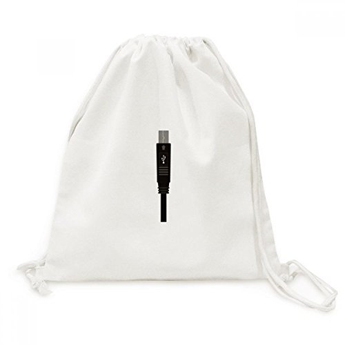 Sac à dos de voyage avec cordon USB noir idéal pour vos weekends et déplacements pro