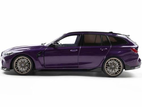 Solido BMW M3 G81 1:18 Twilight Purple miniatura 5
