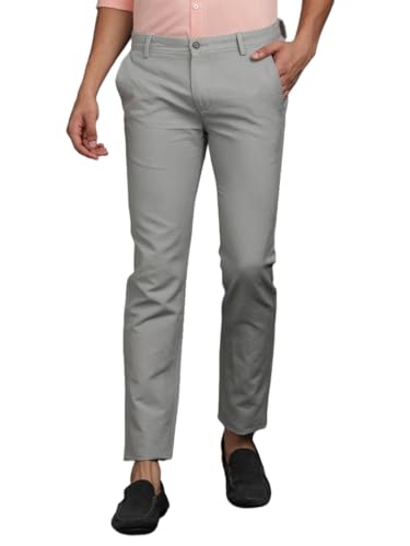 Pantalon décontracté homme Turtle en coton et lin uni
