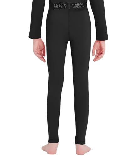 QBK Toddler Boys 2T to Youth Compression Pants Base Layer Leggings Tights for Basketball Soccer Football Baseball2