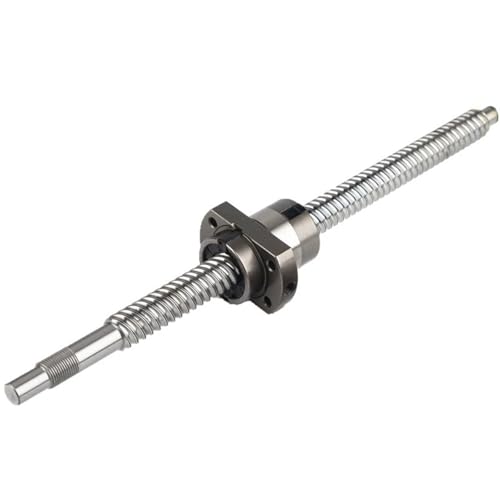 Vis à billes C7 SFY1616 avec écrou usiné BK12 BF12 de 900mm pour guidage CNC