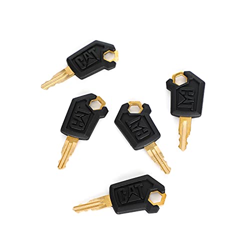 Areyourshop Chave de ignição 5 chaves Master Cat Caterpillar equipamento pesado 5P8500 para Caterpil