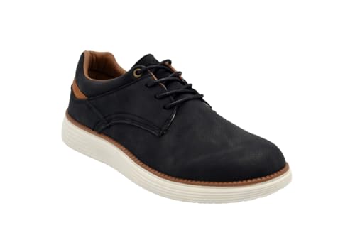 Image of AKADEMIKS Mens Dayton Oxford, Comfortable Footwear for Formal and Casual Wear