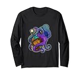 Para unirse a una fiesta de ron. Para todos los que aman un diseño pirata Kraken.