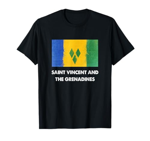 Chemise drapeau Saint Vincent et les Grenadines T-Shirt
